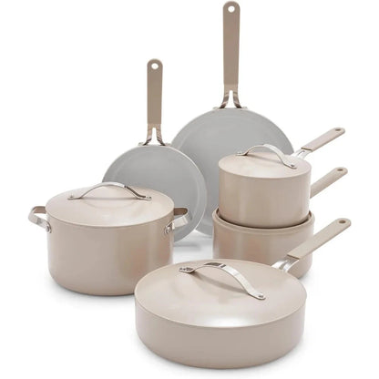 10-Piece Ceramic Nonstick Cookware Ohberri