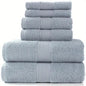 Bath Towel Washcloth Cotton Towel Solid Color Soft Absorbent Towels Multipurpose Use For Hotel Bathroom - Ohberri