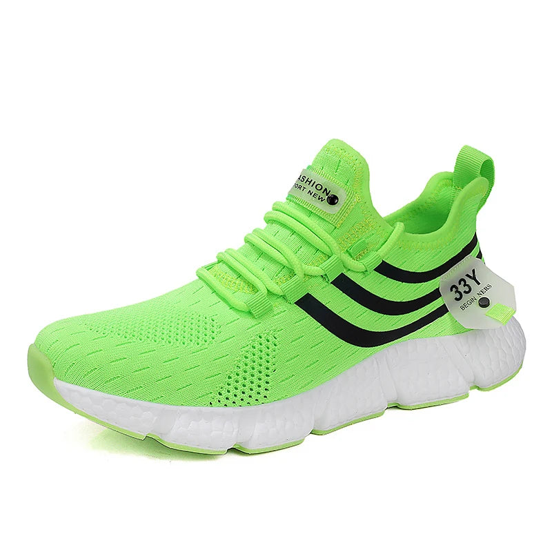 Men Breathable Comfortable Casual Running Shoes Ohberri