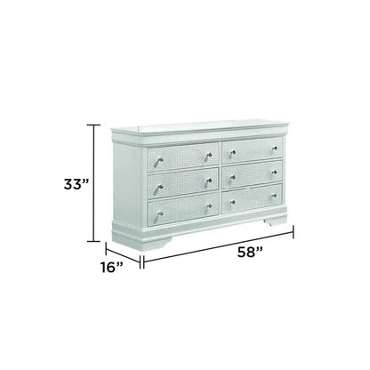 4 Piece Twin Bedroom Set with Upholstered LED Headboard, Wood Frame in White - Ohberri