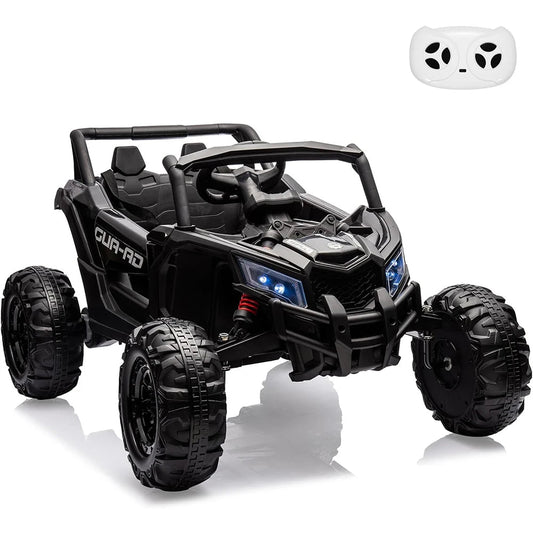 2 Seater Ride On Car, 24V Kids Ride On UTV Car w/Remote Control Ohberri
