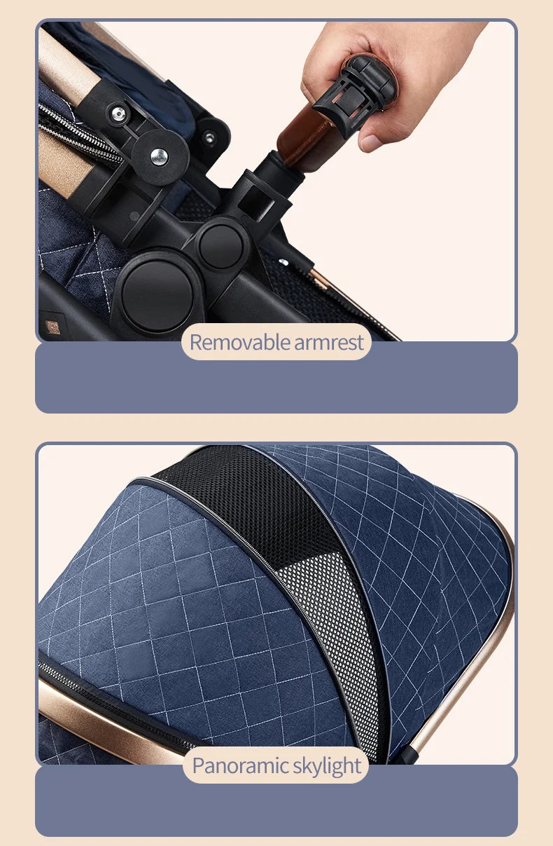 3 in 1 Stroller - Ohberri