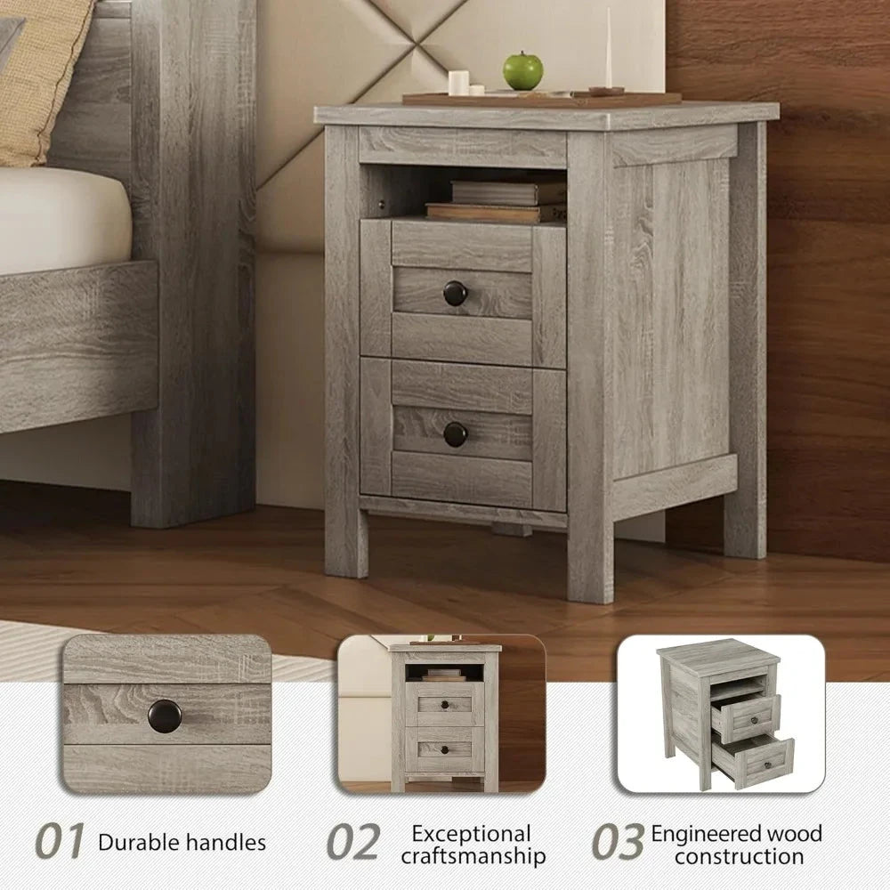 Full Size Bedroom Furniture Set Ohberri
