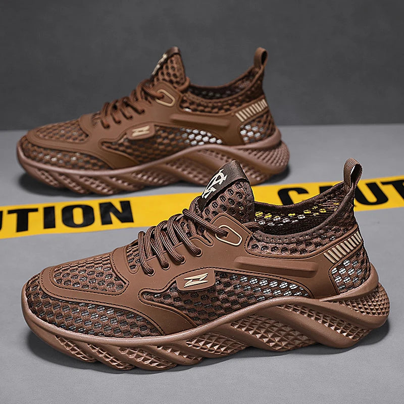 Men Casual Running Mesh Breathable Shoes Ohberri