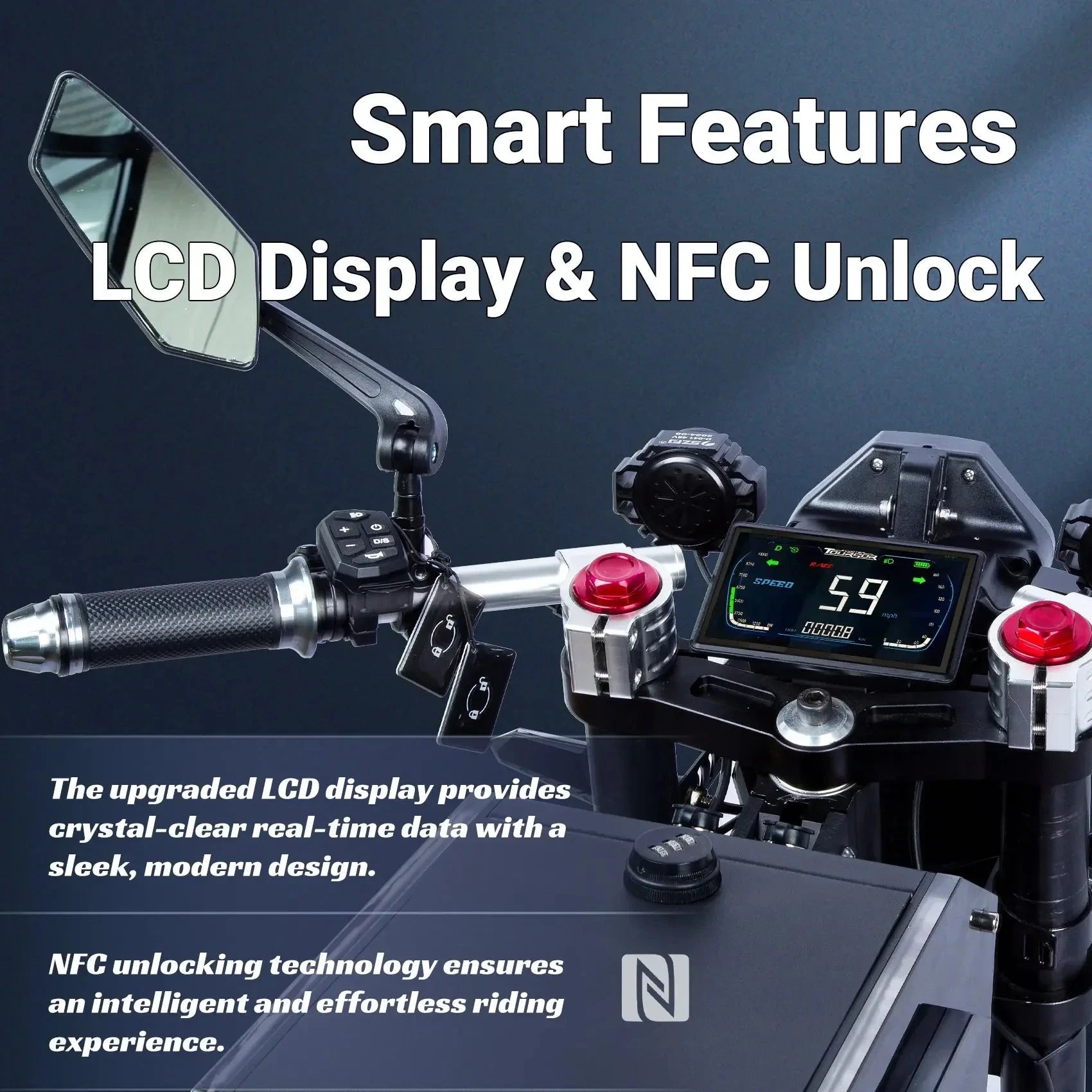 M10 Electric Bicycle 5000W*2 Dual Motor 72V50AH Electric Bike Ohberri