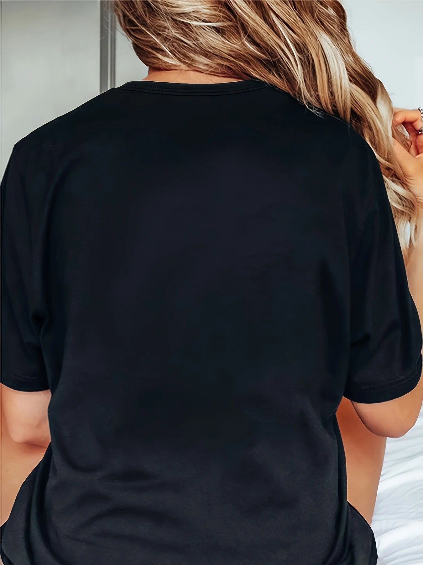 Plus Size Women's "Catch Up with Jesus" Graphic T-Shirt