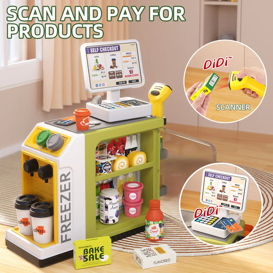 Children's Supermarket Radio Toy Vending Machine - Ohberri