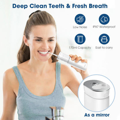 Oral Irrigator Water Flosser Portable Ohberri