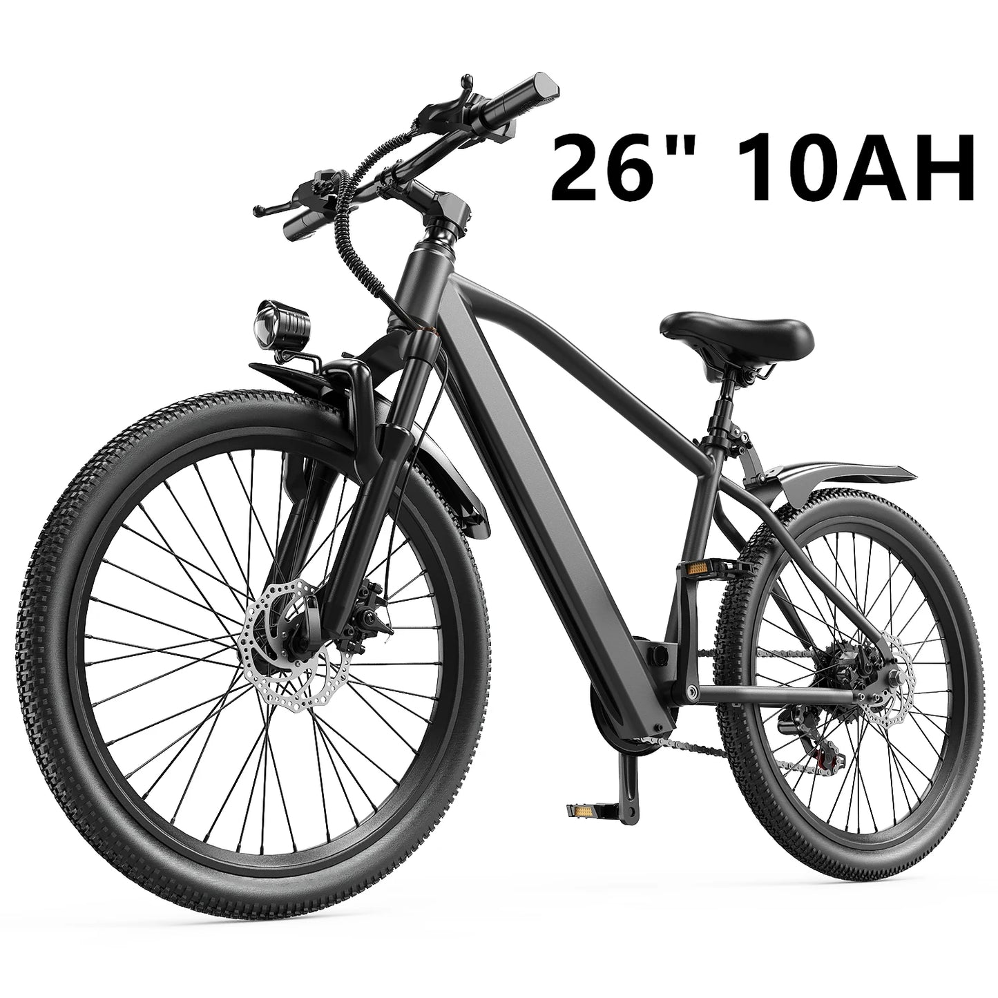 Electric Bicycle, 26" 24" with 36V Battery Peak 500W Motor,21 Speed - Ohberri
