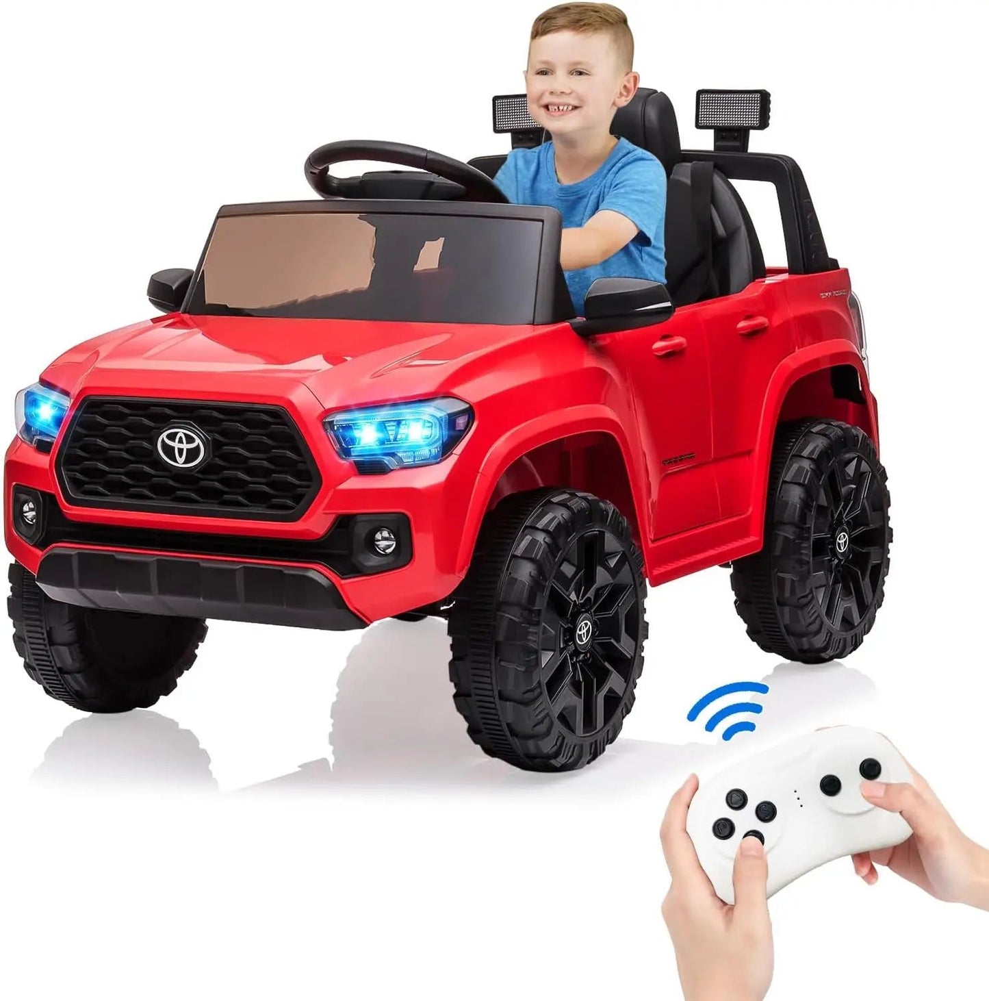 12V Kids Ride on Truck Electric Vehicle Toy with Remote Control Ohberri