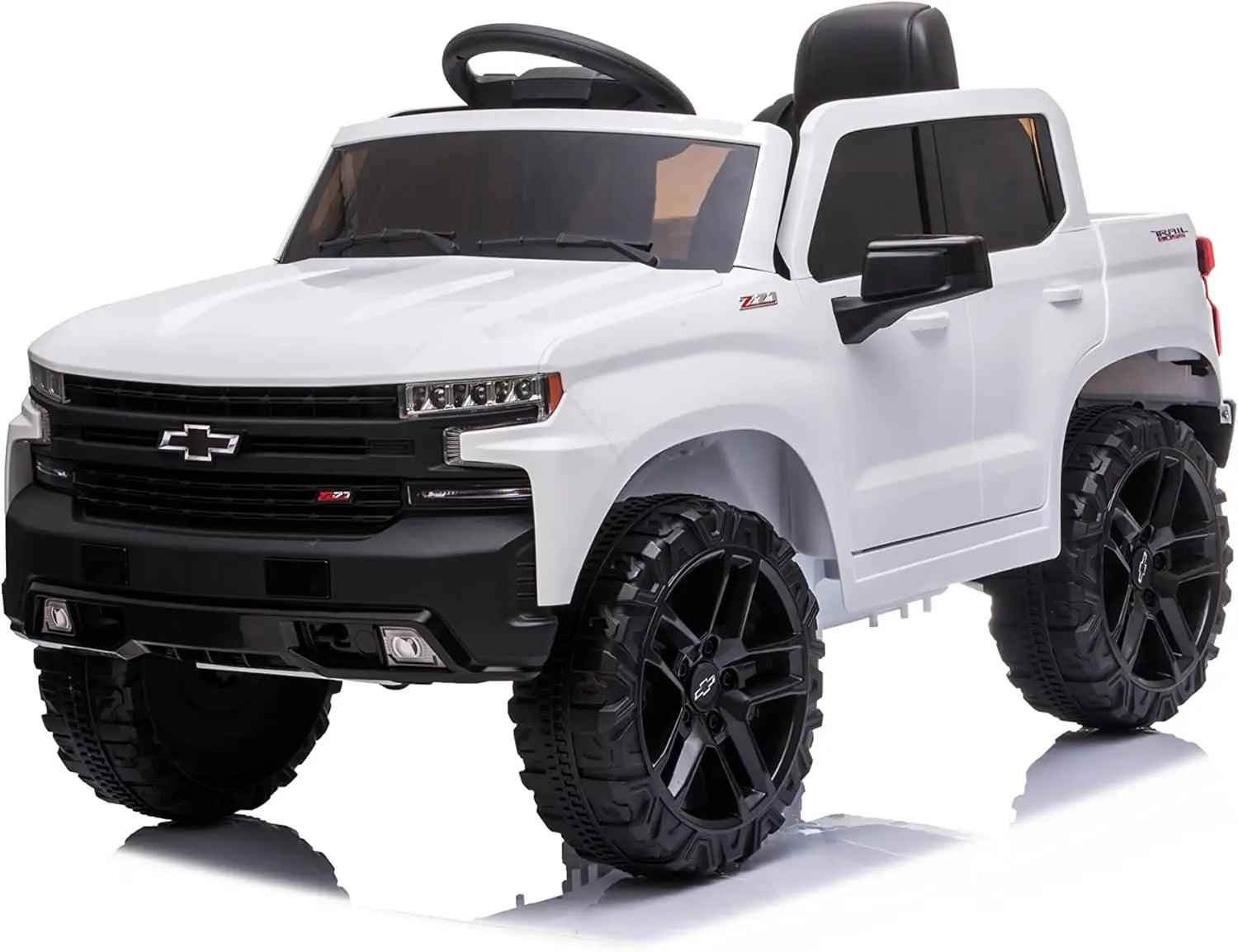 12V Kids Ride on Truck with Remote Control, MP3/Bluetooth LED Light Ohberri