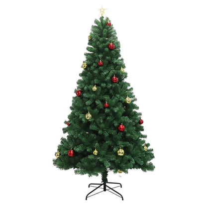 6FT 7FT Artificial Christmas Tree with Lights Remote Control Ohberri
