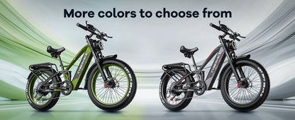 High speed electric ebike for adults, 52V ebike,40AH battery ,full suspension bicycle,hydraulic ebike,fat tyre 26inch 3000W - Ohberri