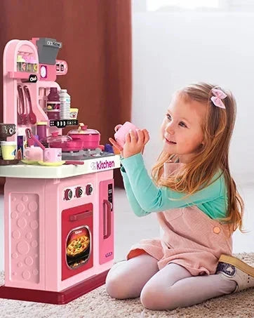 Kids Kitchen Playset and Kitchen Accessories Ohberri