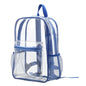 Transparent PVC Outdoor Sports Fitness Knapsack Casual Travel Visible Backpack Large Capacity Waterproof Shoulders Bag - Ohberri