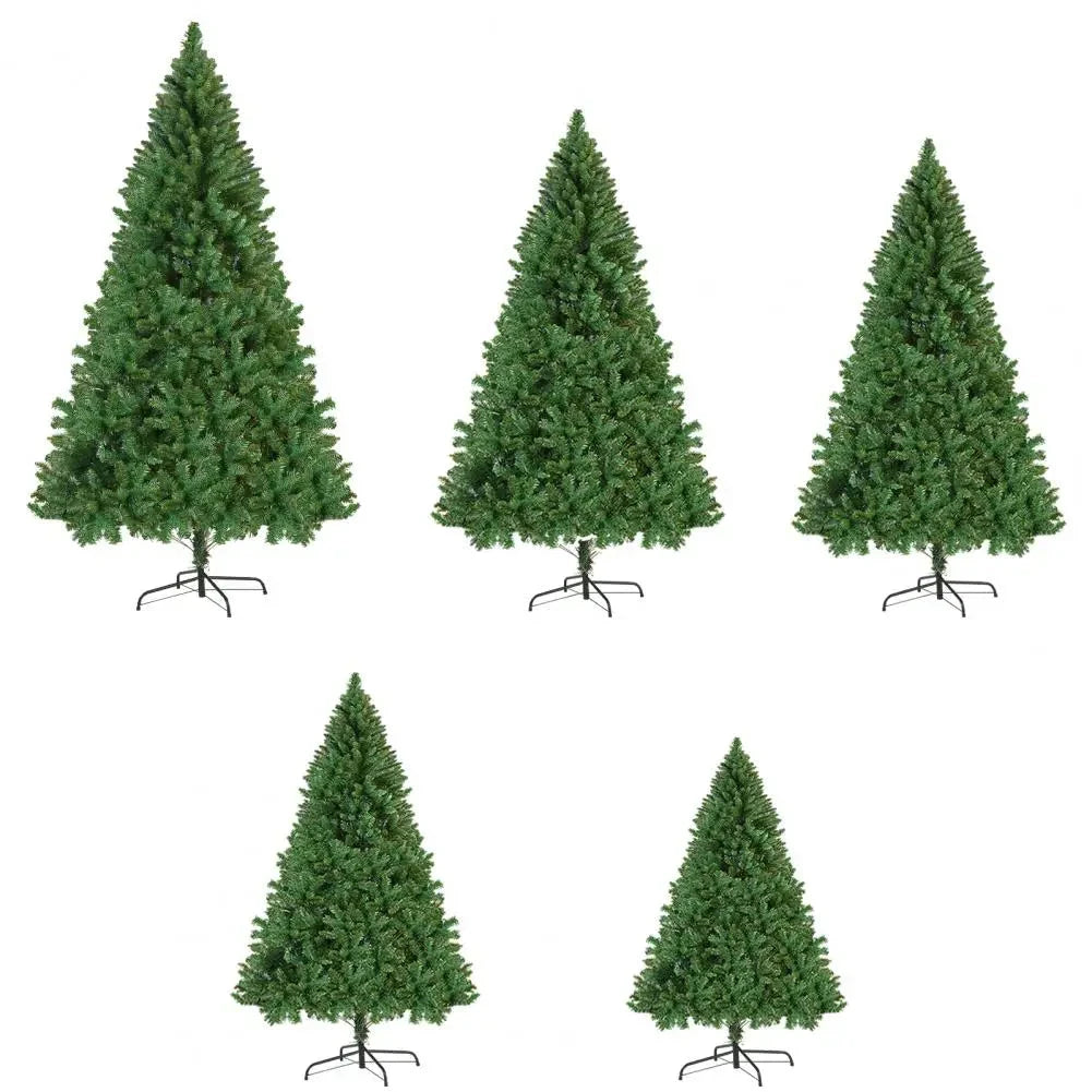 8FT Artificial Christmas Tree, Christmas Holiday Pencil Tree with Thick Branch Tips Ohberri