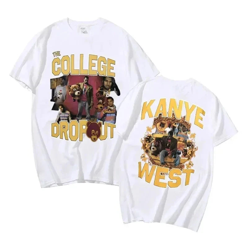 Kanye West Casual Short Sleeve T-shirt Ohberri