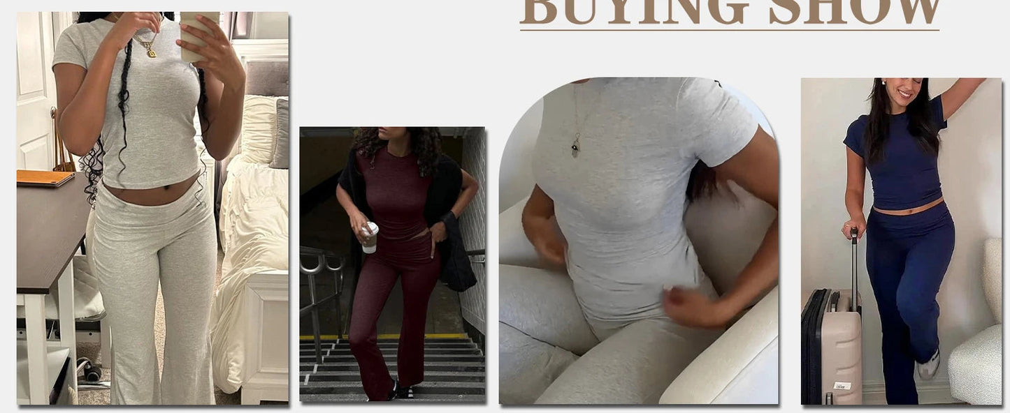 Women's two-piece sports leisure yoga set Ohberri