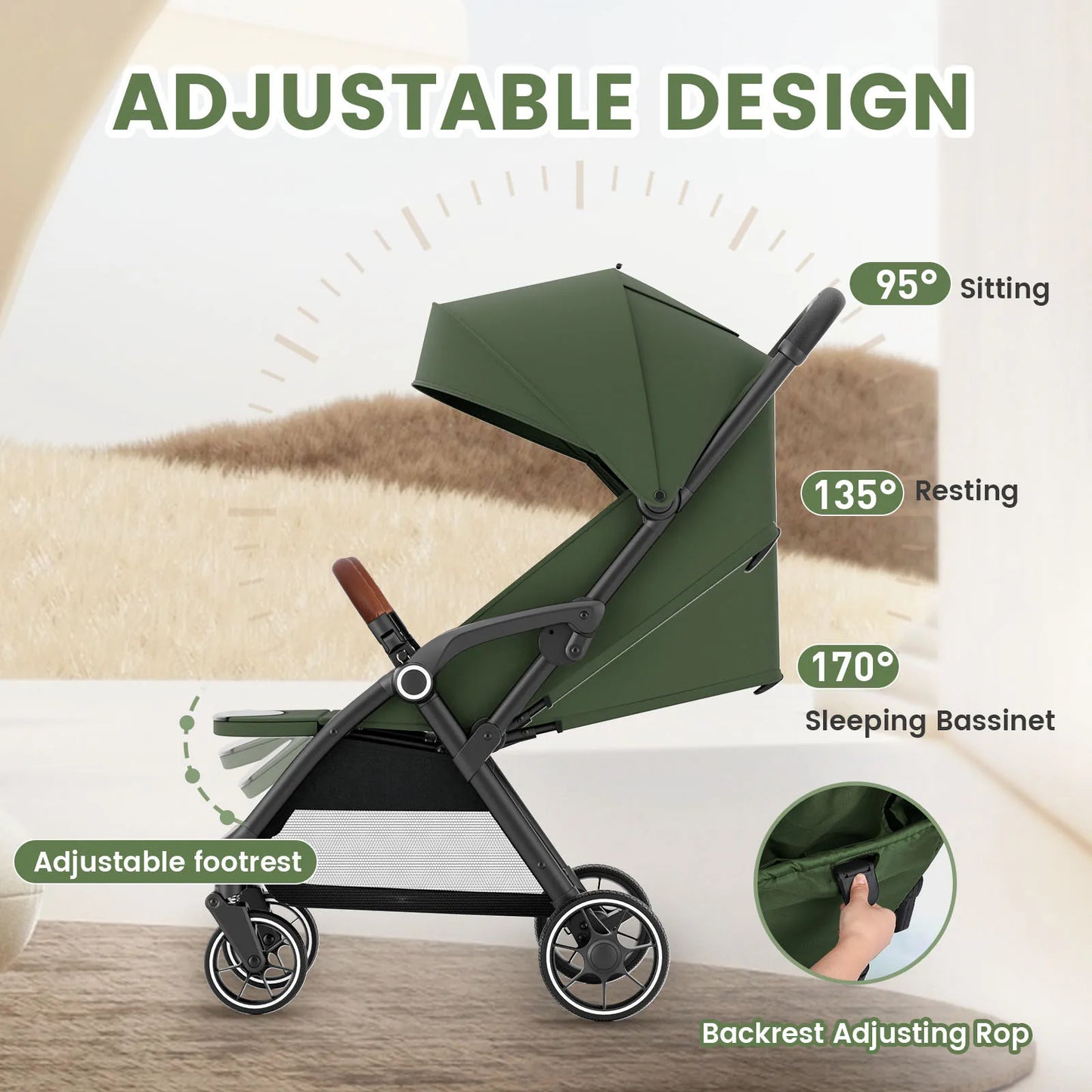 Lightweight stroller - Ohberri