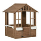 Kids Wooden Playhouse Cottage Ohberri