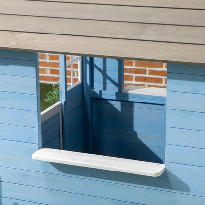 Playhouse for Kids Outdoor, Country Style Wooden Ohberri