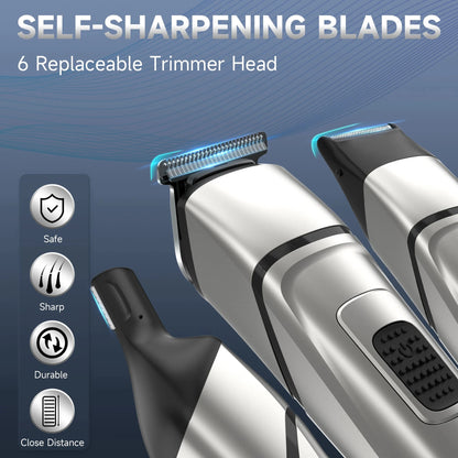 Electric Hair Clippers Shaver For Men's 5 In 1 Professional Ohberri