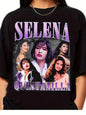 Selena Quintanilla Design Casual Polyester T-Shirt Ohberri