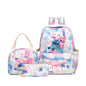 3pcs Stitch Large Capacity Backpack, Cartoon Anime Schoolbag, Kids Girl Travel Commute Knapsack With Lunch Bag And Pencil Case - Ohberri