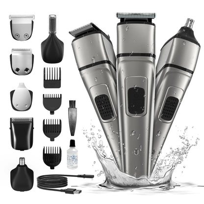 Electric Hair Clippers Shaver For Men's 5 In 1 Professional Ohberri