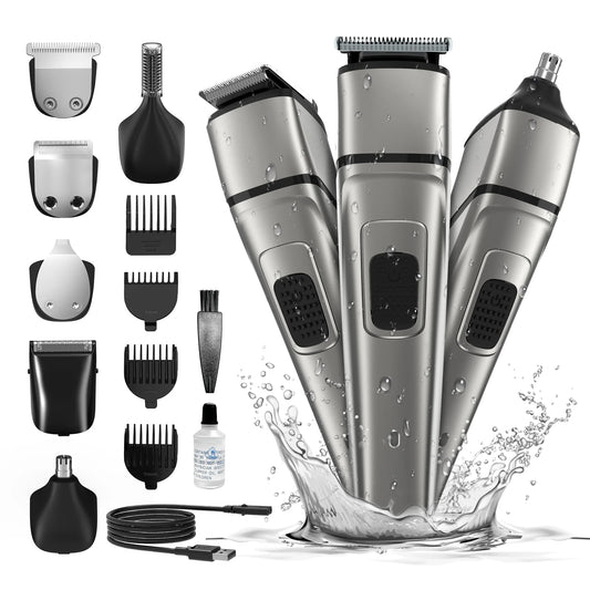 Electric Hair Clippers Shaver For Men's 5 In 1 Professional Ohberri