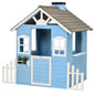 Playhouse for Kids Outdoor, Country Style Wooden Ohberri