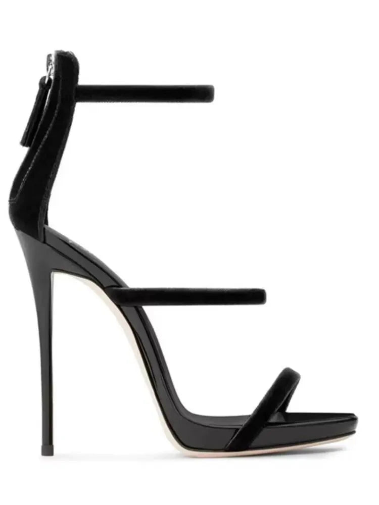 Stiletto Heels Sandals High-quality Ohberri