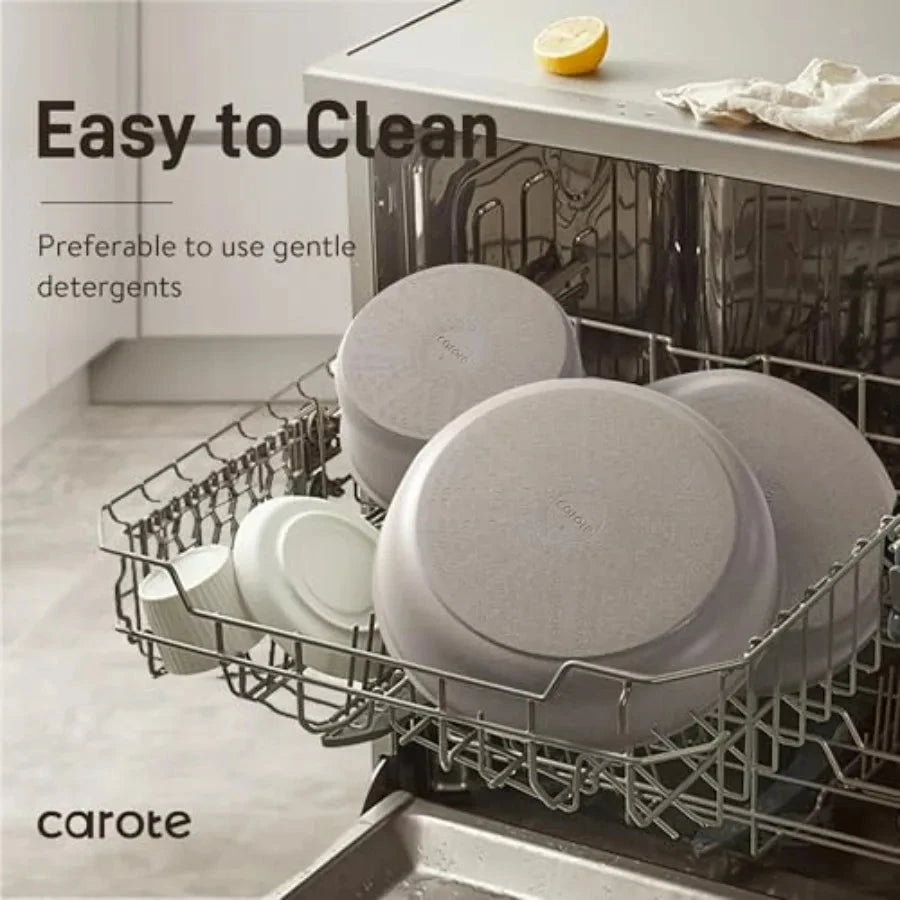 35pcs Pots and Pans Set Non Stick Cookware Set with Removable Handles for Oven Safe up to 450F Ohberri