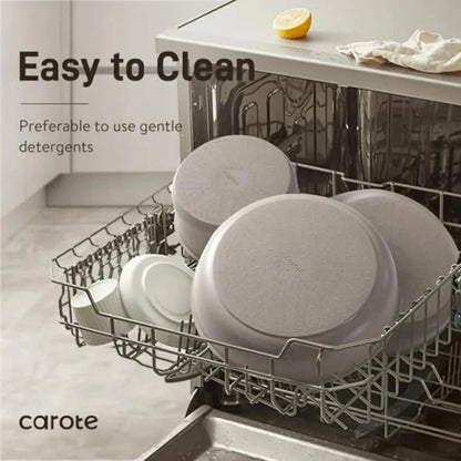 35pcs Pots and Pans Set Non Stick Cookware Set with Removable Handles for Oven Safe up to 450F Ohberri