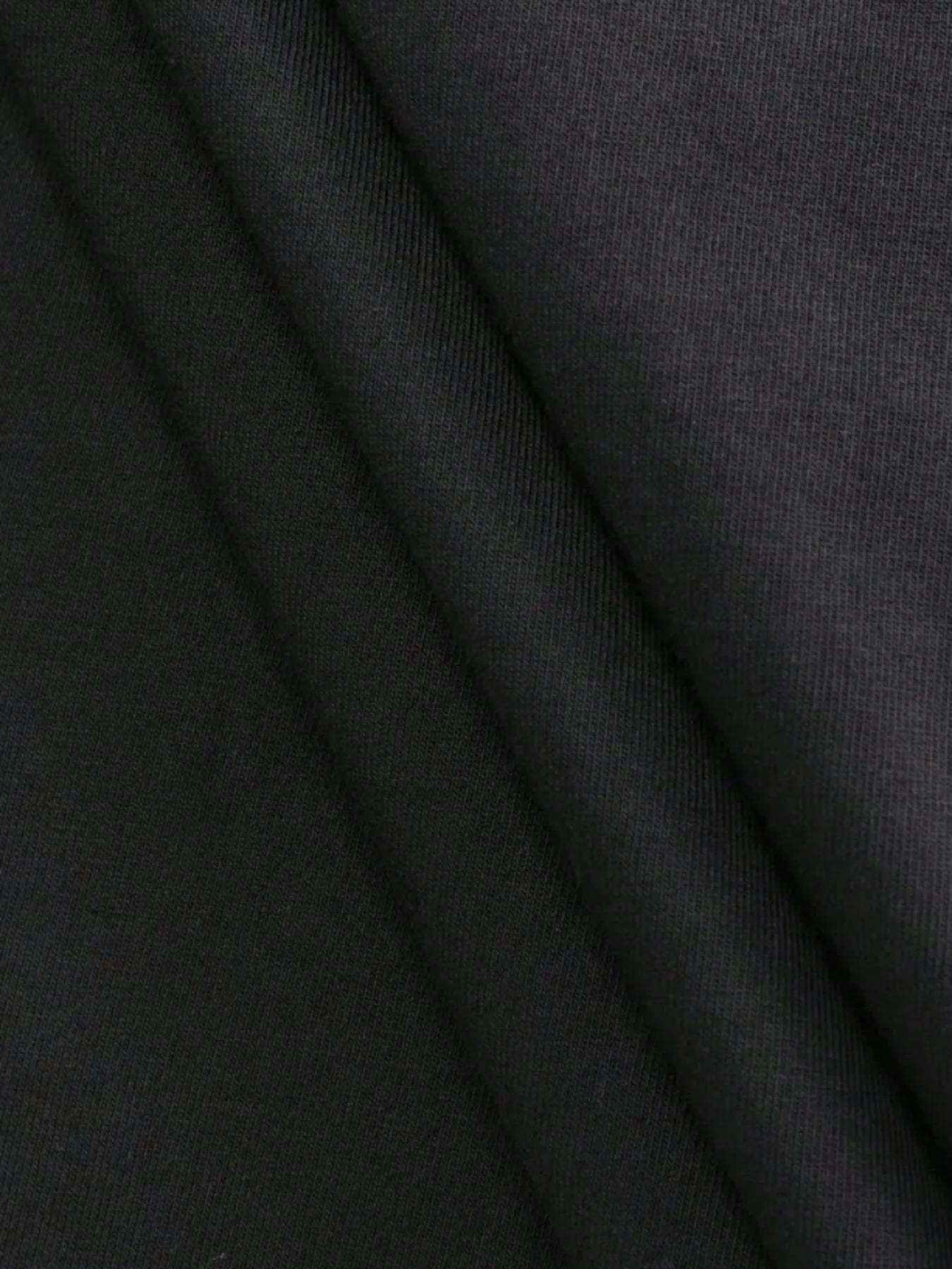 T-Shirt with Humorous Multitasker Slogan Print - Black & White Round Neck Tee