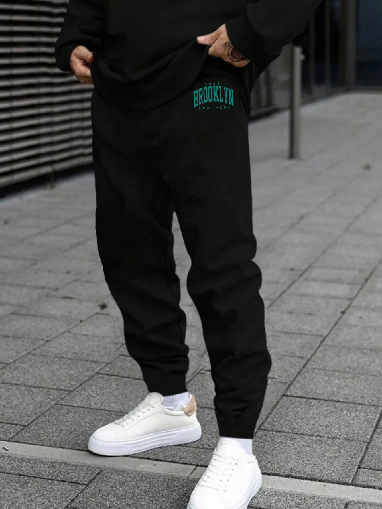 Mens Tracksuit Printing Casual Sweatshirt Outdoors Sports Jogging Clothing Ohberri