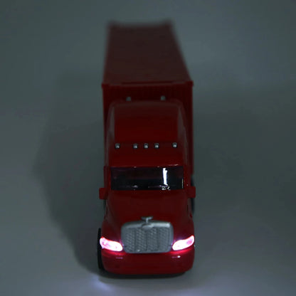 Alloy Simulation Container Car Model Ohberri