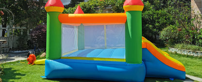 12*9*8ft Bounce House With Blower - Ohberri