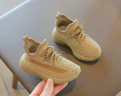 Casual Breathable Soft Bottom Kids Tennis Shoes Ohberri