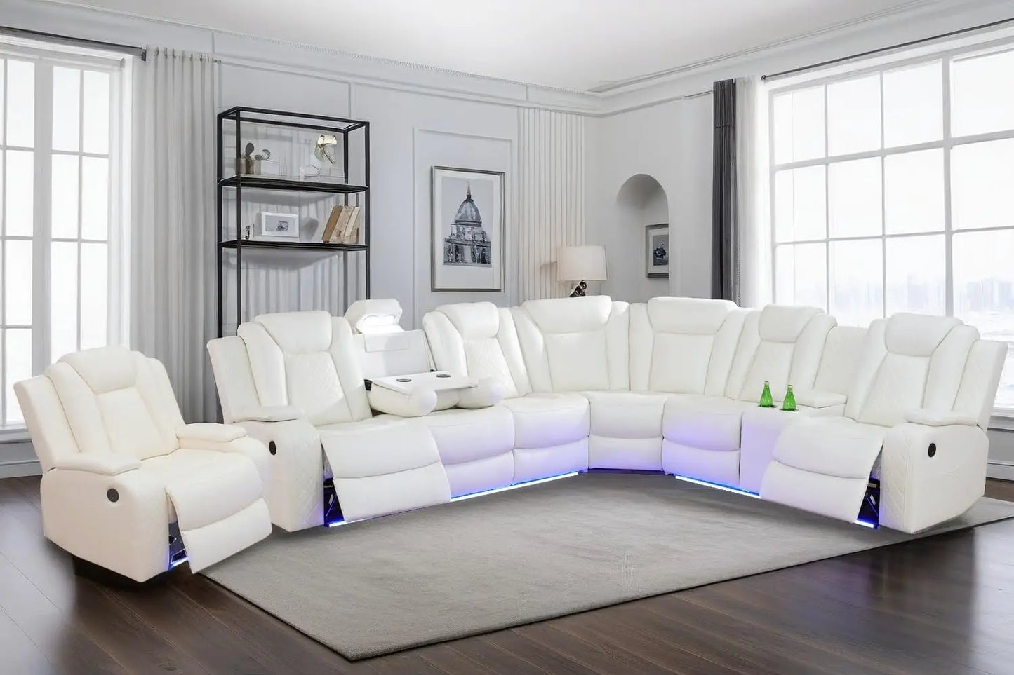 Reclining Sectional Sofa - Ohberri