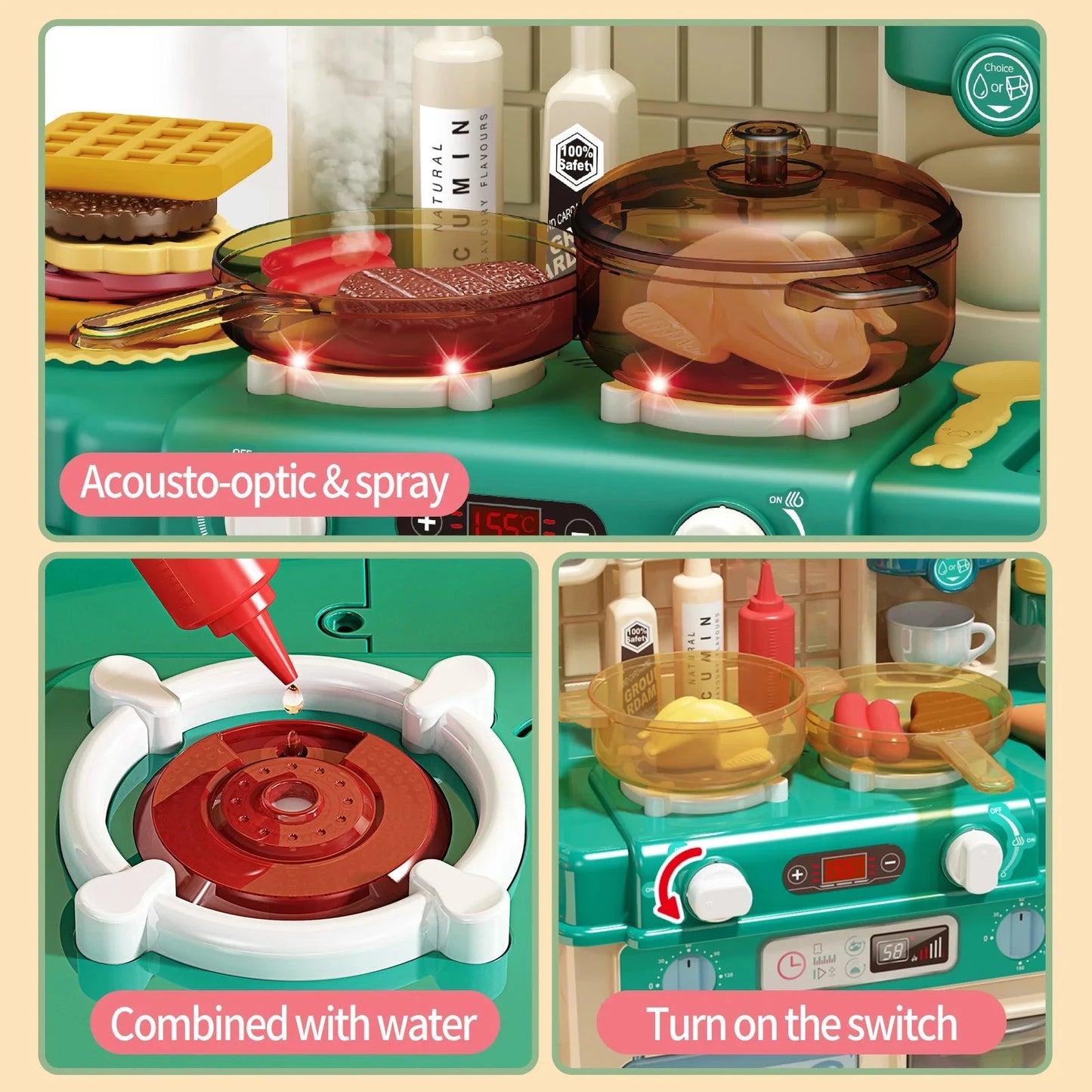 Children play every kitchen toy set Ohberri