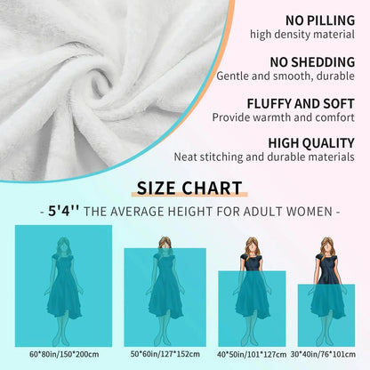 Ghostface Scream Movie Throw Blanket Ohberri