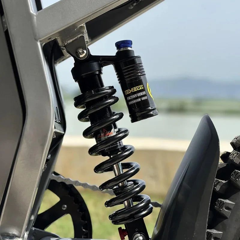 6000W Brushless Gearless Motors 30AH Lithium Battery Speed 90Kmh Electric Dirt Bike - Ohberri