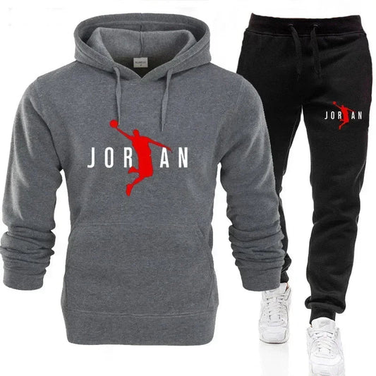 Men's Tracksuit Hoodie Pants 2Pcs Sets Ohberri