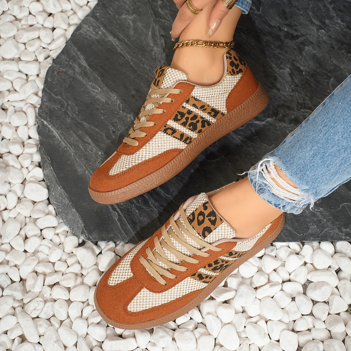 Classical Outdoor Sneakers Casual Women Ohberri