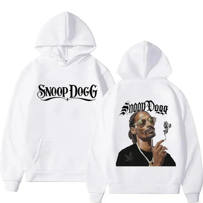 Pullover Snoop Dogg Graphic Hooded Sweatshirt Ohberri