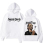 Pullover Snoop Dogg Graphic Hooded Sweatshirt Ohberri