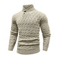 Men's Sweater Winter Shawl Collar Pullover Sweater Ohberri