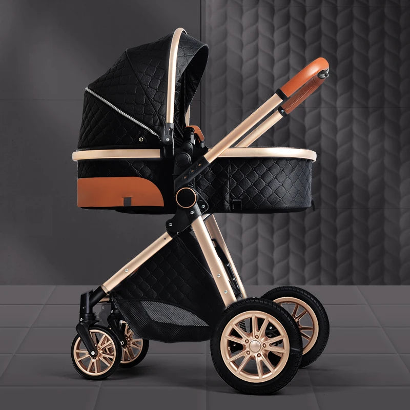 3 in 1 High Landscape Stroller - Ohberri