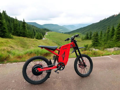 6000W Brushless Gearless Motors 30AH Lithium Battery Speed 90Kmh Electric Dirt Bike - Ohberri